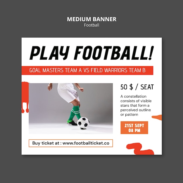 Soccer Template Design – Free Download