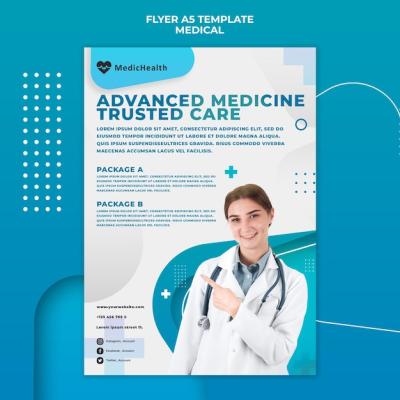 Advanced Medicine Flyer Template – Free to Download