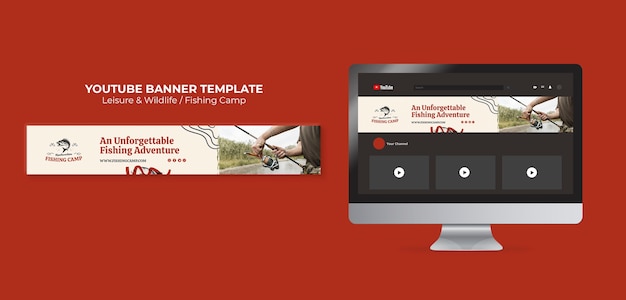 Leisure and Wildlife YouTube Banner Template