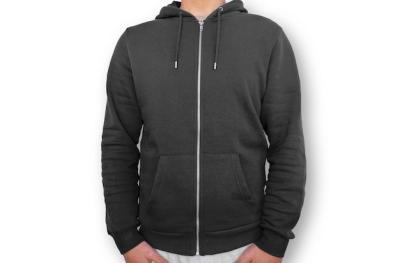 Black Hoodie With Zipper – Free Download