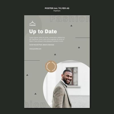 Fashion Store Poster Template Free Download