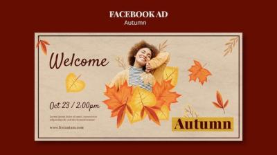 Autumn Season Facebook Template