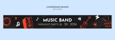 Music Band Template Design