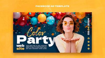 Party Entertainment Facebook Template – Free Download