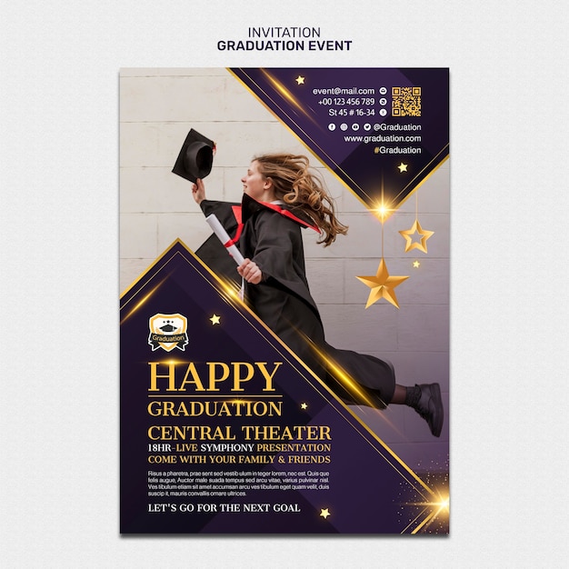 Graduation Template Design