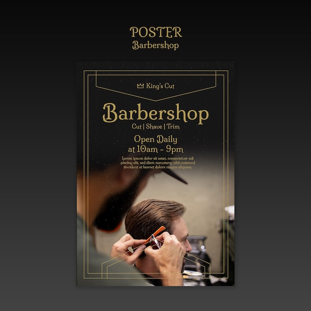 Barbershop Template Design