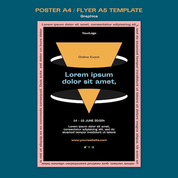 PSD Templates: Graphics Flyer Template