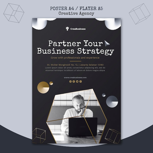 Business Partnering Company Flyer Template