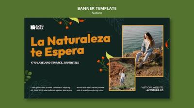 Realistic Nature Design Template