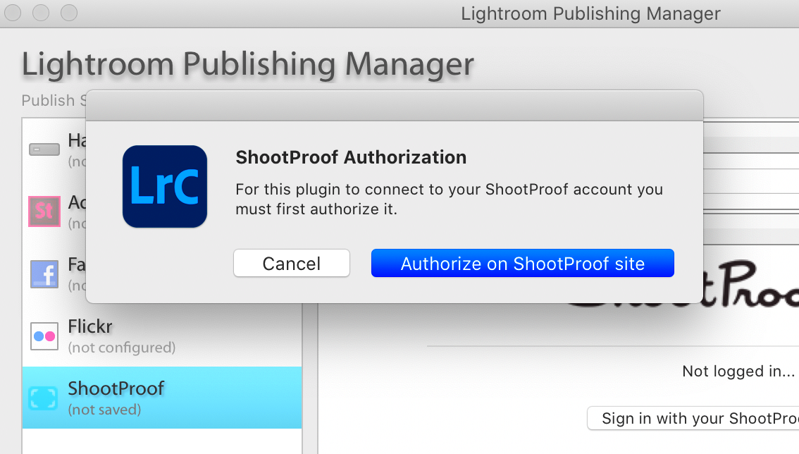 How do I install the ShootProof Lightroom Plugin Mac ShootProof 