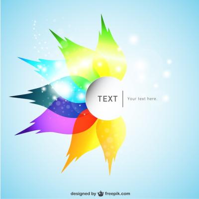 Abstract Flower Background