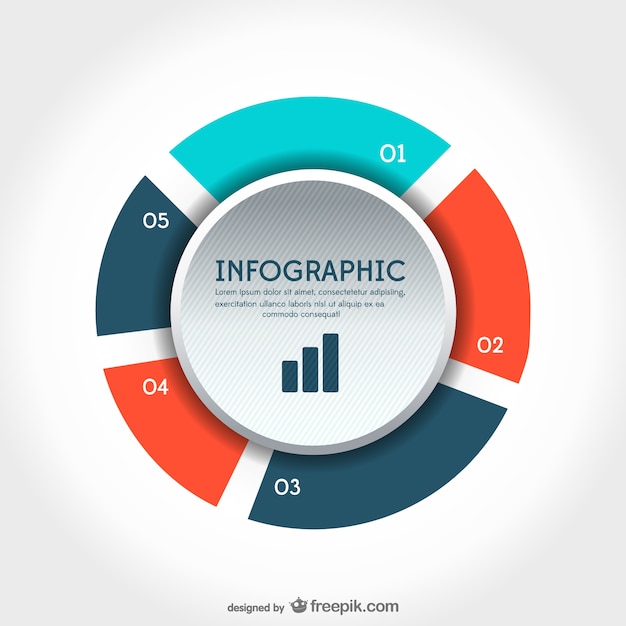 Round Infographic Templates for Free Download