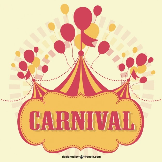 Carnival Marquee with Balloons Background – Free Stock Photo Download