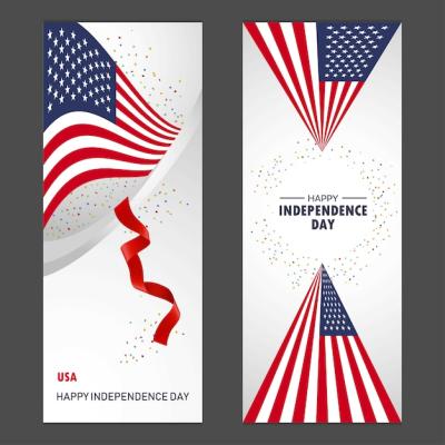 Vector Templates for United States of America Independence Day Celebration | Free Download