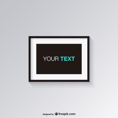 Simple Black Frame Free Download