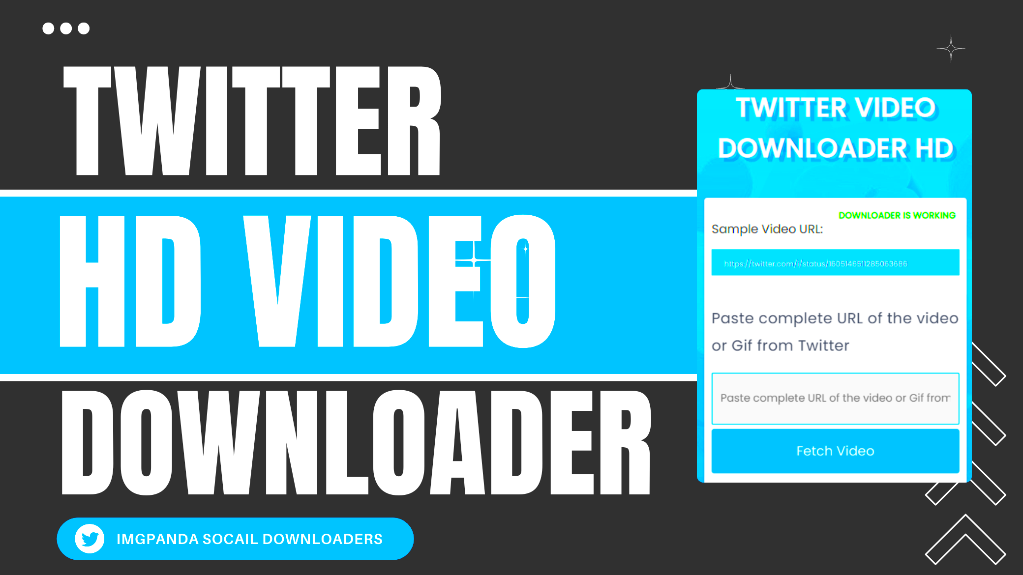 Twitter Video Downloader HD IMGPANDA A Free Resources Website