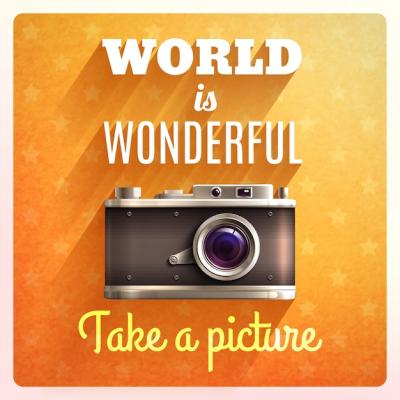 Retro Camera Poster – Free Stock Photo Download