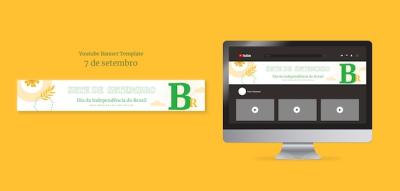 Flat Design Brazil Independence Day Template