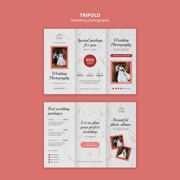 Wedding Photographer Template Design