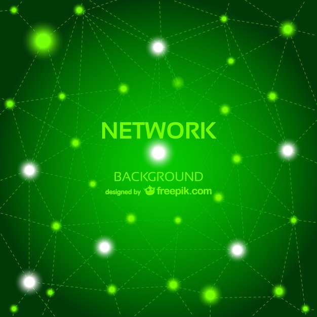 Green Network Background