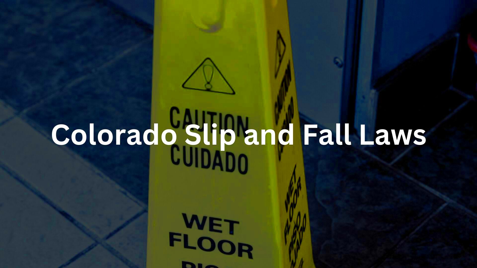 Colorado Slip and Fall Laws Front Range Injury Attorneys Denver 