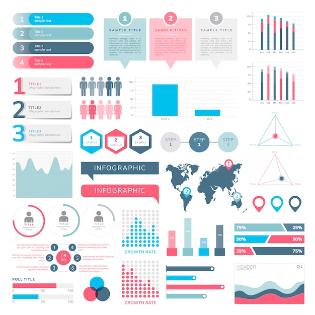 Business Infograph Vectors – Free Download