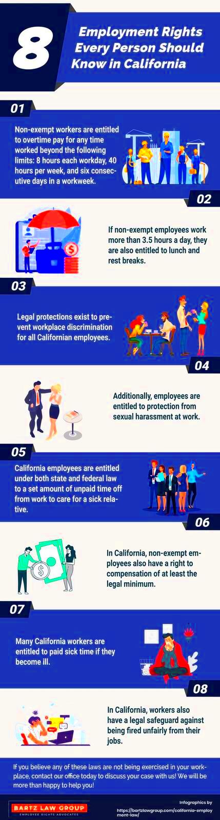 Employment Rights Every Person Should Know in California Bartz Law Group