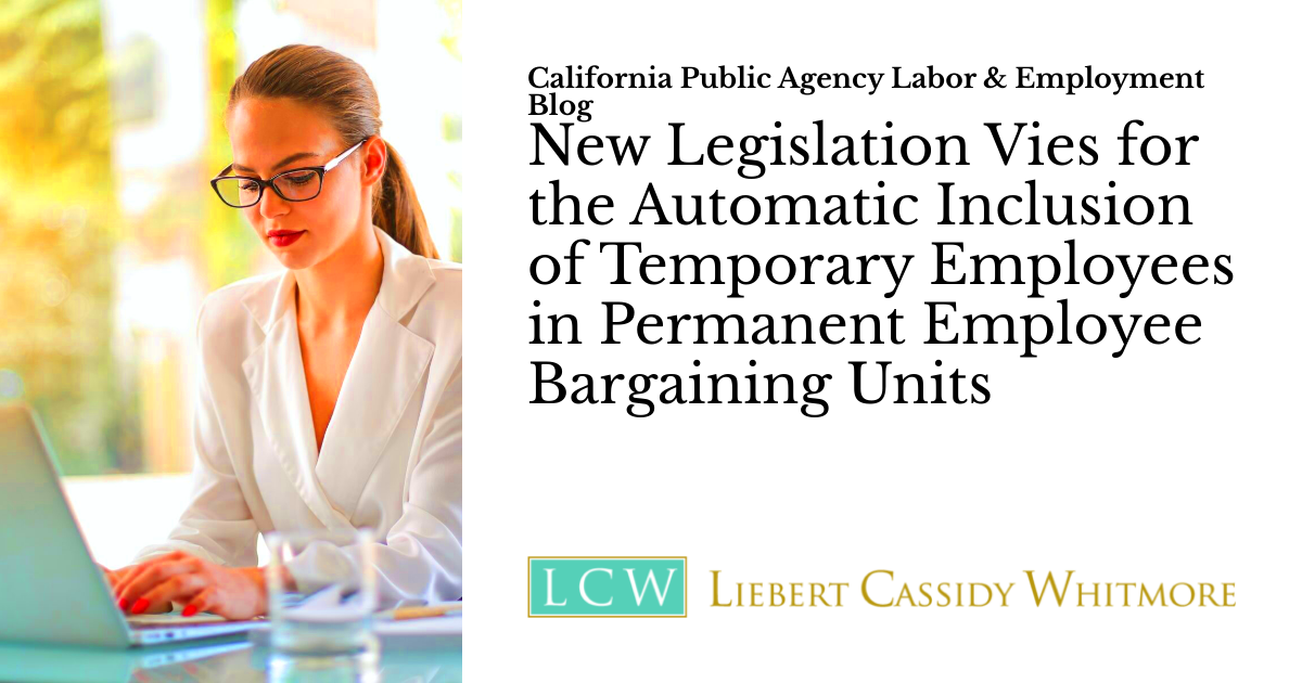 New Legislation Vies for the Automatic Inclusion of Temporary Employees 