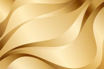 Realistic solid gold background