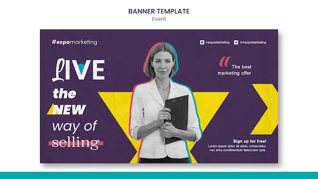 Event Design Banner Template – Free Download