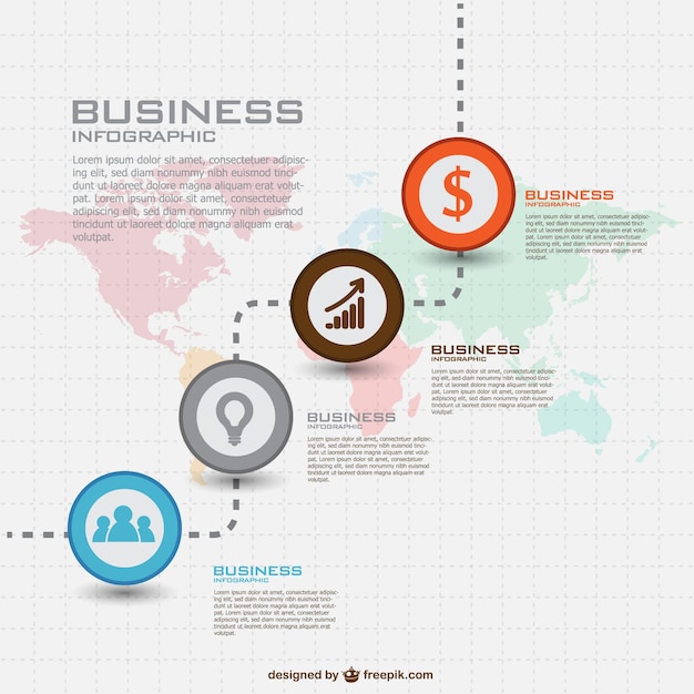 Global Business Infographic Templates Free Download