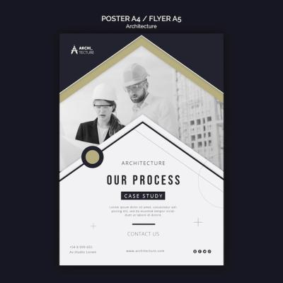 Architecture Concept Poster Template