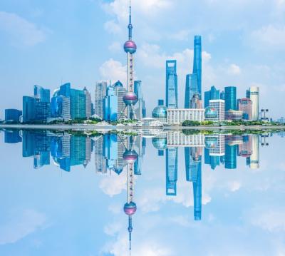 Shanghai Skyline Panorama – Free Stock Photo Download