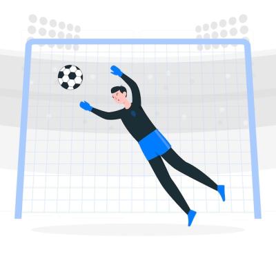 Football Goal Concept Illustration