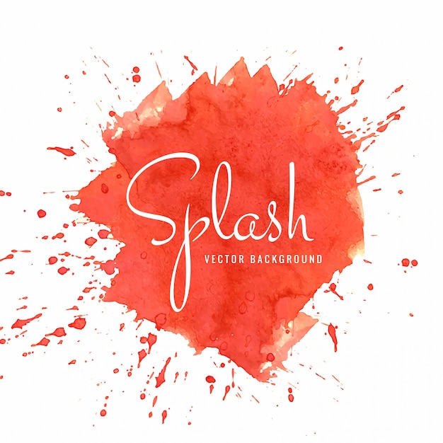 Abstract Colorful Watercolor Splash Vector Templates for Free Download