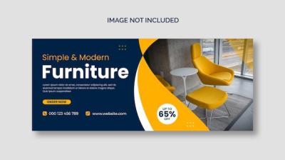 Furniture Facebook Cover Page Template Free Download