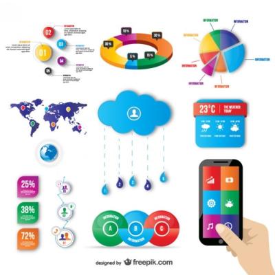 Weather Infographic Vector Templates – Free Download