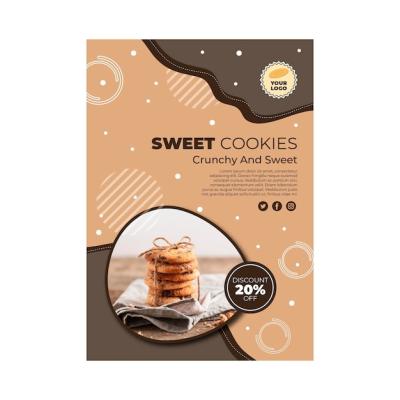 Cookies Poster Template – Free Download