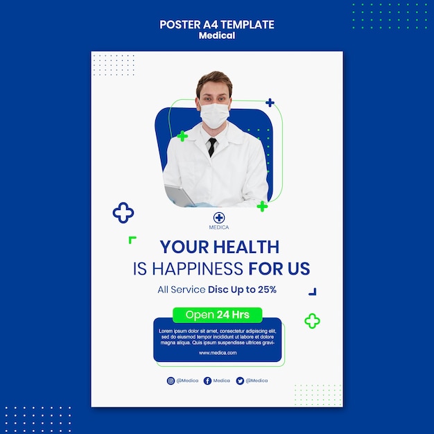 Medical Concept Poster Template