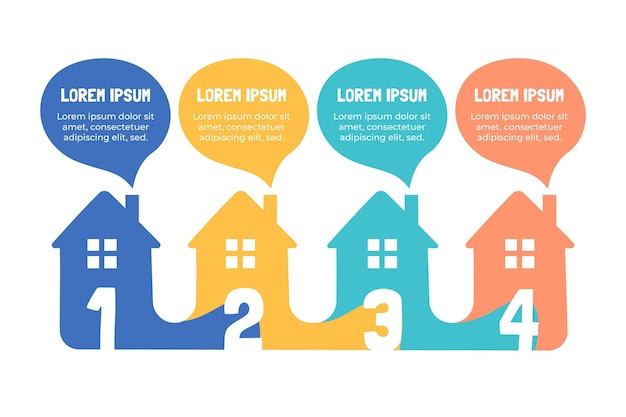 Real Estate Infographic Template – Free Download