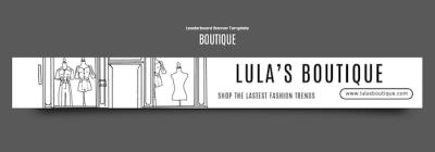 Boutique Template Design Free Stock Photo