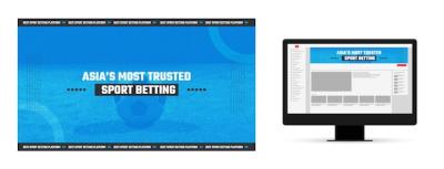 Flat Design Sports Betting YouTube Channel Art