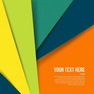 Colored Geometric Backgrounds