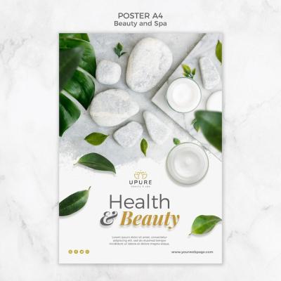 Beauty and Spa Poster Template – Free Download