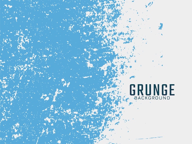 Blue and White Dirty Grunge Texture Background Vector