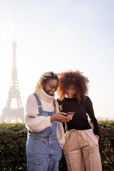 Beautiful Women Friends Spending Time Together