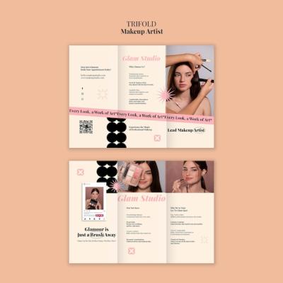 Makeup Artist Template Design Free Download