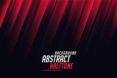 Diagonal Abstract Halftone Lines in Red and Black Color – Free Download