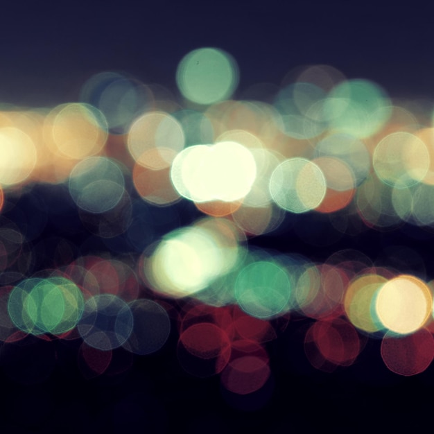 Los Angeles City Night Bokeh – Free Stock Photo Download