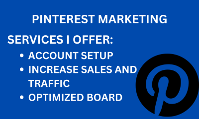 I will be your professional Pinterest marketing manager to boost website traffic